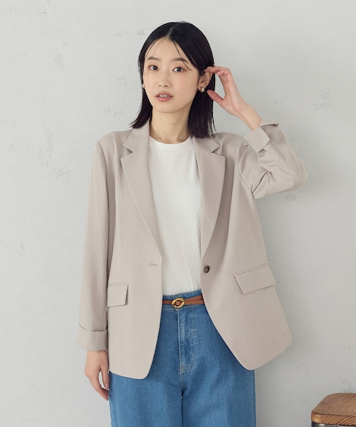 【ＵＶカット・吸汗速乾・接触冷感】kireri　ストレッチドライツイル　ジャケット