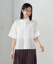 ハイネック　シャツ