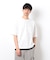 半袖 フェイクレイヤード クルーネックＴシャツ