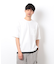 半袖 フェイクレイヤード クルーネックＴシャツ