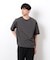 【セットアップ対応】リネンライク ポリエステル 布帛Ｔシャツ
