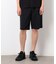 【セットアップ対応】リネンライク ポリエステル ショートパンツ