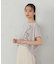 水彩タッチインクジェット箔スタッズ付きＴシャツ