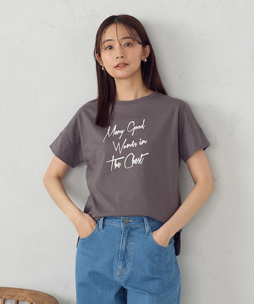 ロゴプリントＴシャツ