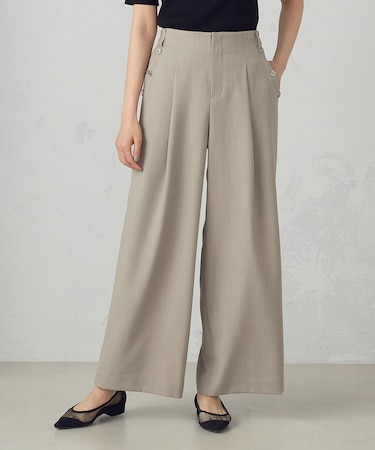 麻調マリンパンツ