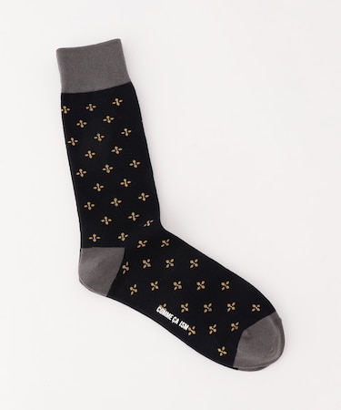 花小紋柄ソックス