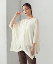 【セットアイテム】マルチウェイポンチョニット＋タンクトップ