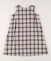 くしゅっとチェック 2wayワンピース