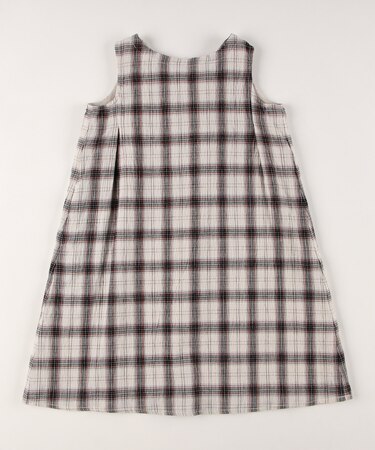 くしゅっとチェック 2wayワンピース
