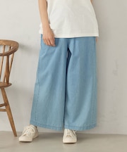 【セットアップ対応】デニムイージーパンツ