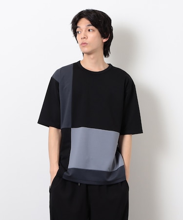 カラーブロッキング Ｔシャツ
