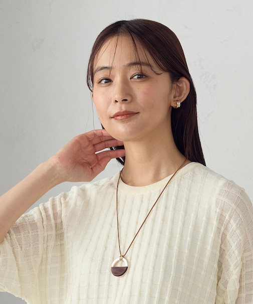 ウッドワントップ スライドネックレス