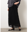 シフォンジョーゼット クリンクルプリーツスカート