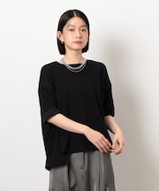 【接触冷感・抗菌防臭】アシンメトリーＴシャツ