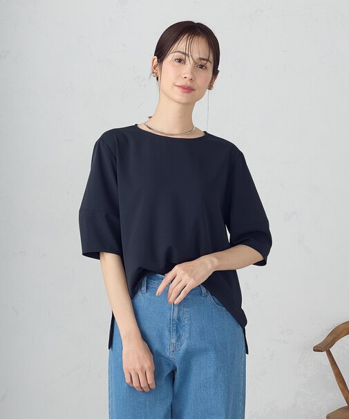 【UVカット・吸水速乾・接触冷感】kireri ランタンスリーブ ブラウス / セットアップ対応