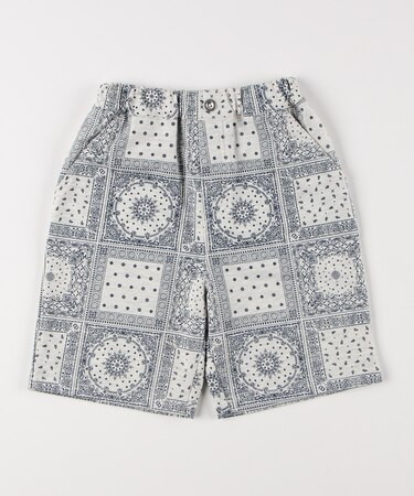 バンダナプリント ハーフパンツ