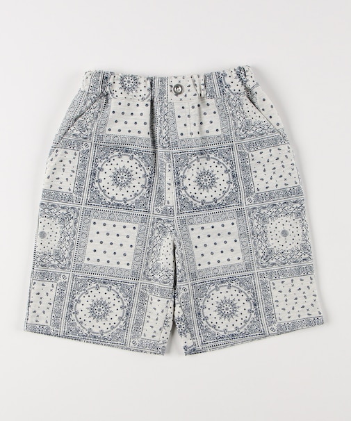 バンダナプリント ハーフパンツ