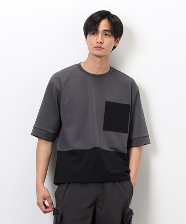「Daily TECH Series」  クイックドライ コンビデザインＴシャツ