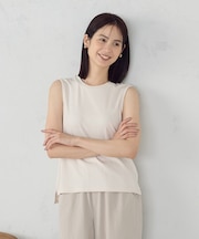ベーシック テレコ タンクトップ