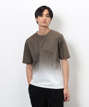 グラデーションプリントＴシャツ