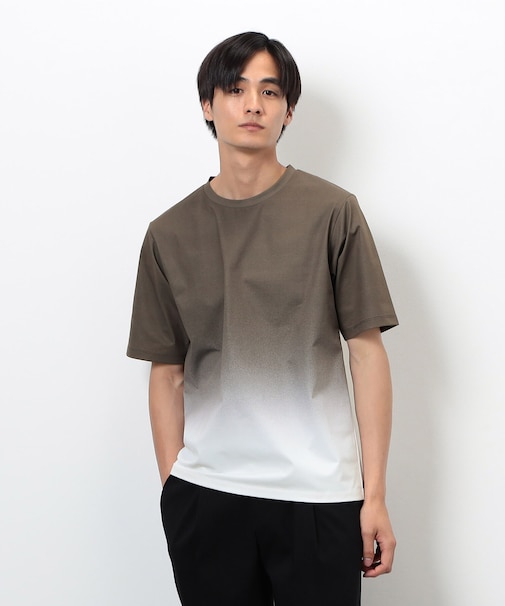 グラデーションプリントＴシャツ