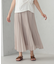 シフォンジョーゼット アシンメトリープリーツ スカート