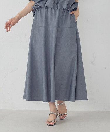 切り替えフレア スカート / セットアップ対応