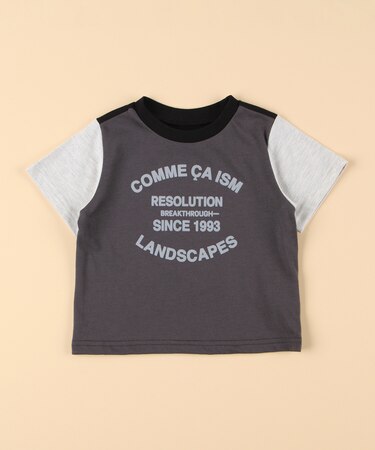 フロッキープリント Tシャツ(ベビーサイズ)