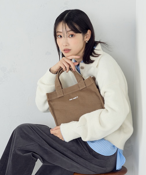 キャンバス ミニトート