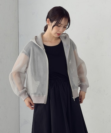 メッシュブルゾン