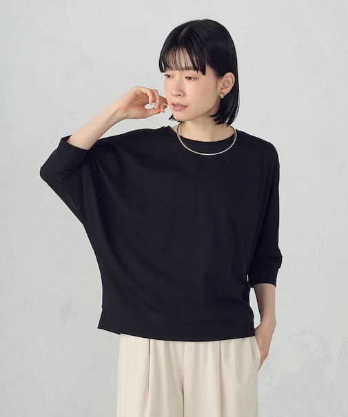 【接触冷感】ドルマンＴシャツ
