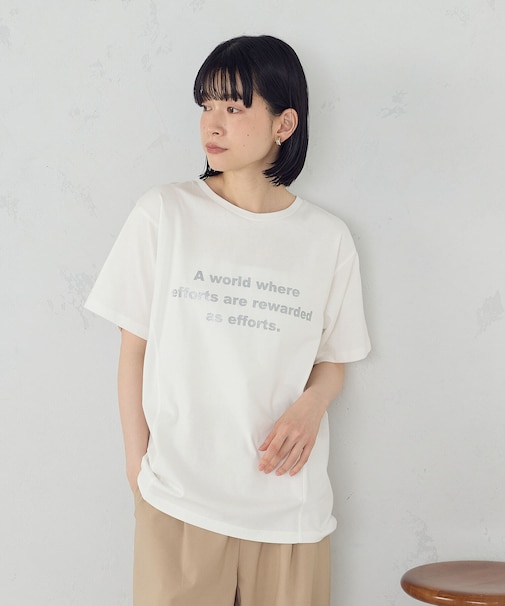 グリッター　ロゴＴシャツ
