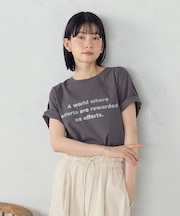 グリッター　ロゴＴシャツ
