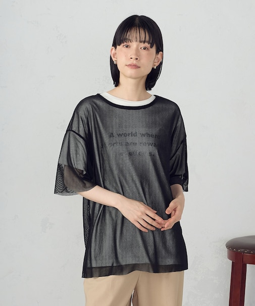 シアーベロア Tシャツ