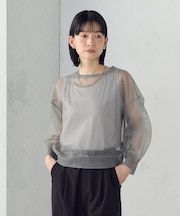 【セットアイテム】ウォッシャブル シアーニット