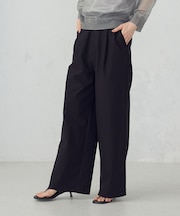 【美しいベーシックパンツ】ワイドシルエット チノパンツ