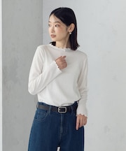 シャーリング カットソー