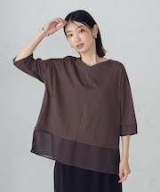 シアーコンビ カットソー