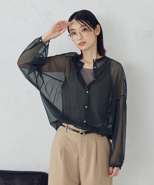 【オンライン・店舗限定】シアーシャツ＋タンクトップ