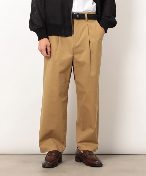 コットンストレッチツイル チノパン