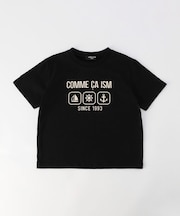 エンボス プリント Tシャツ