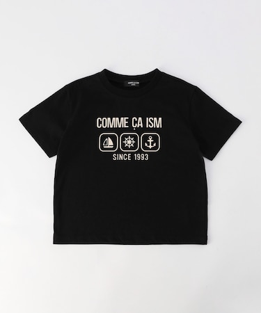 エンボス プリント Tシャツ