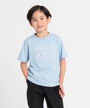 エンボス プリント Tシャツ