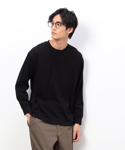 USAコットン 引き揃え天竺 長袖 Ｔシャツ