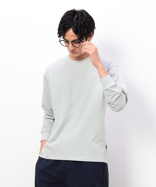 USAコットン 引き揃え天竺 長袖 Ｔシャツ