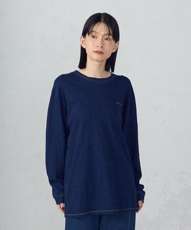 スラブ天竺ロングＴシャツ