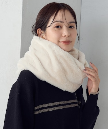 フェイクファースヌード