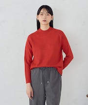 【ウォッシャブル】日本の色 ハイネックニット