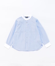 【オンライン限定】バンドカラーシャツ