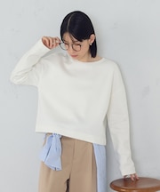 クロップド丈　ロンＴ
